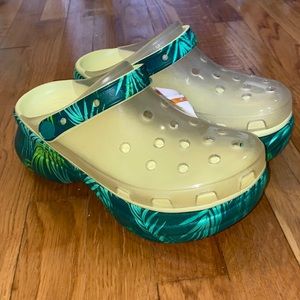 Brand New Platform Crocs
